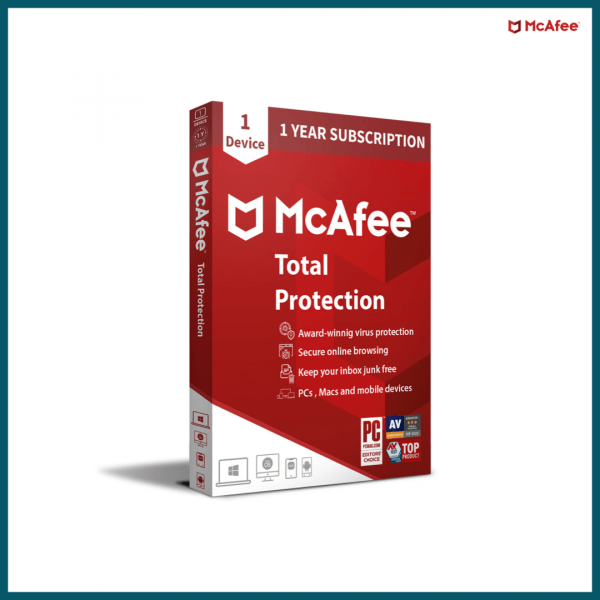 McAfee Total Protection box